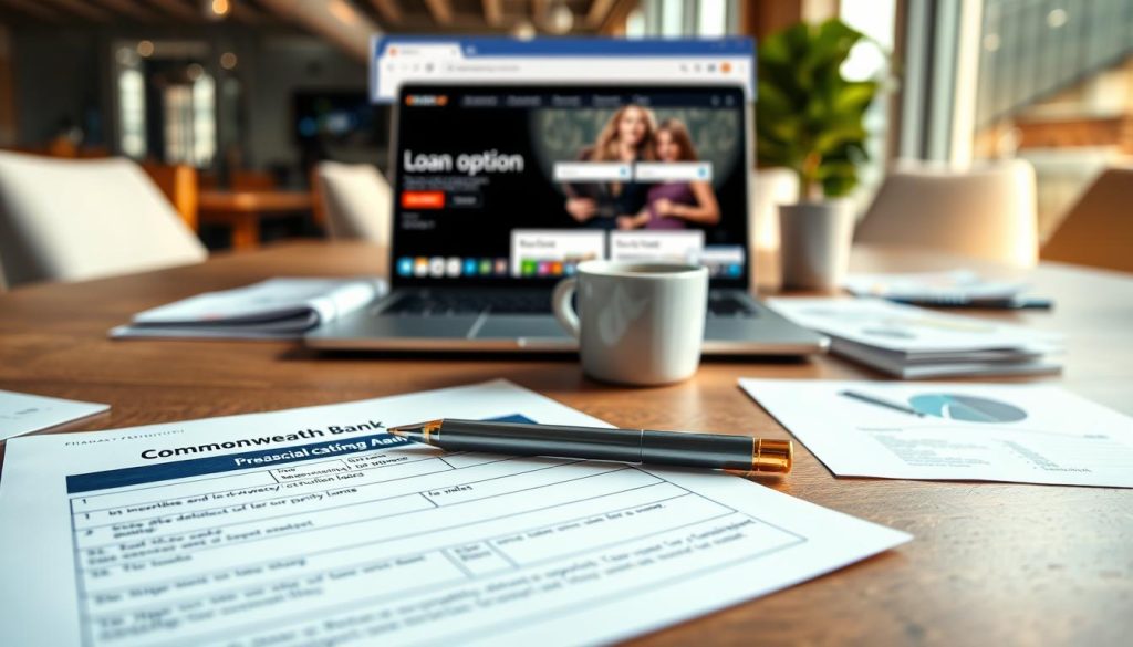 Commonwealth Bank loan application