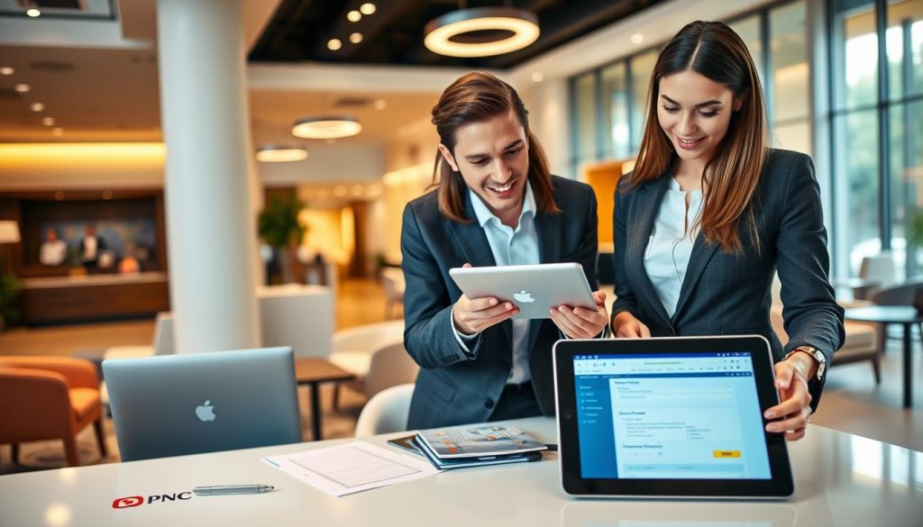 PNC Bank loan application start