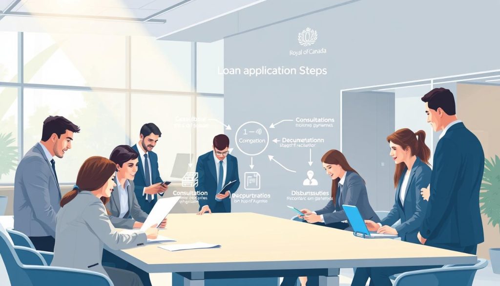 Royal Bank of Canada loan steps