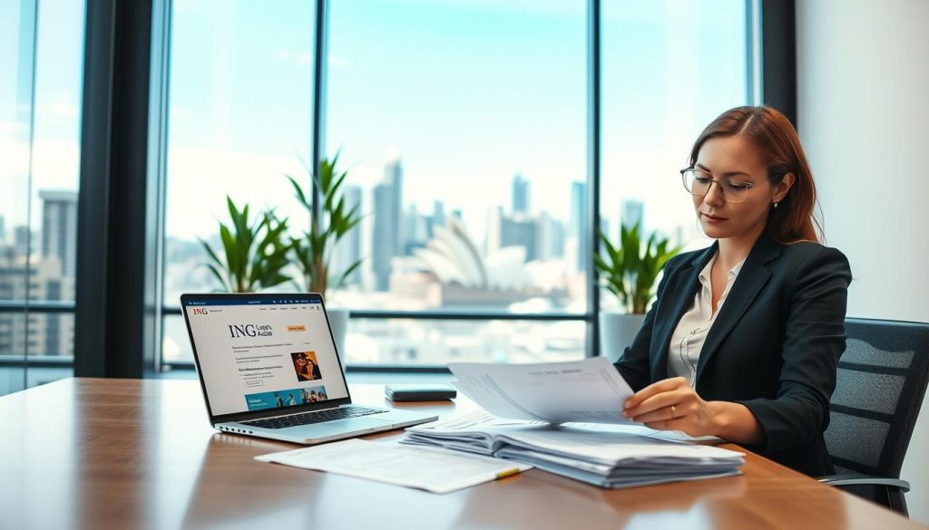 apply for loan ING Australia