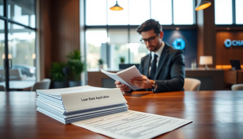 solicitud préstamo Chase Bank