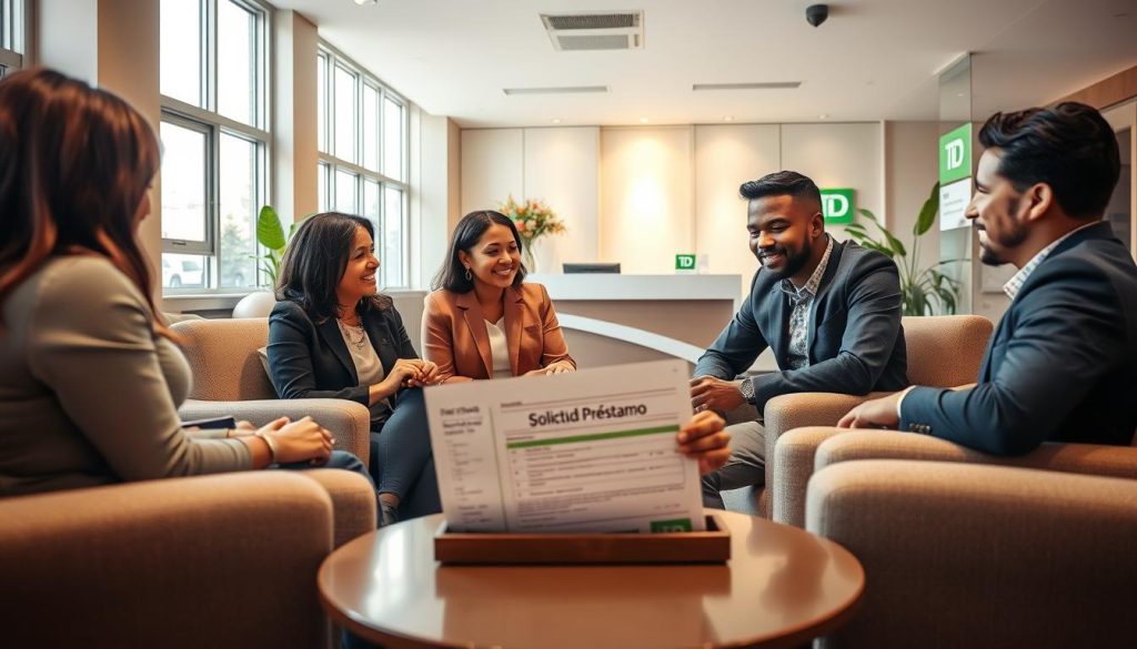 solicitud préstamo TD Bank