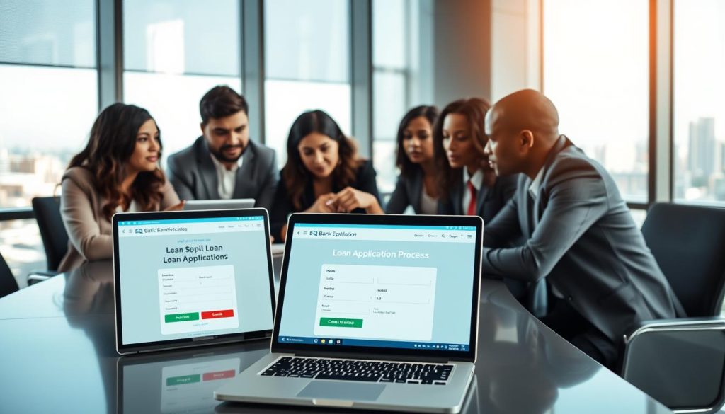 start loan application EQ Bank