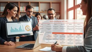 Key tips for choosing the right loan